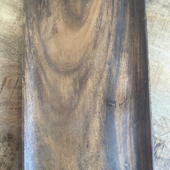 Philippine Handicrafts Tray Monkey Pod Wood Lina Vizcarra- Oandasan Handcrafted - Picture 4 of 9